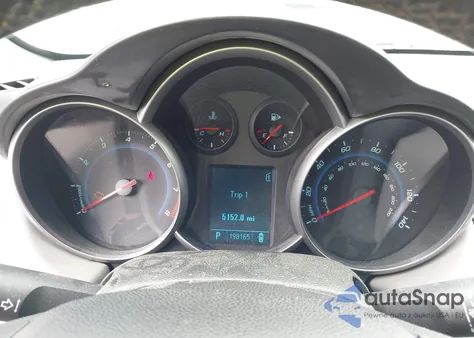 2011 Chevrolet Cruze Eco from USA, damaged, VIN 1G1PJ5S91B7307233